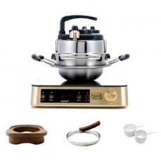 솥밥대통령 가정용 IH 전자동 압력 가마솥 세트 2인용