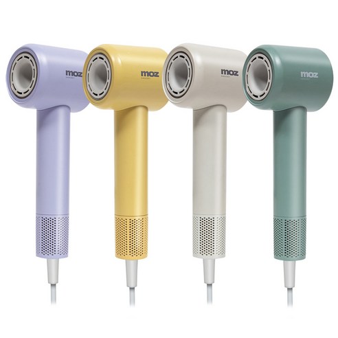 모즈스웨덴 에어제트 헤어드라이기 항공모터 BLDC 미용실 전문가용 저소음 음이온 가벼운