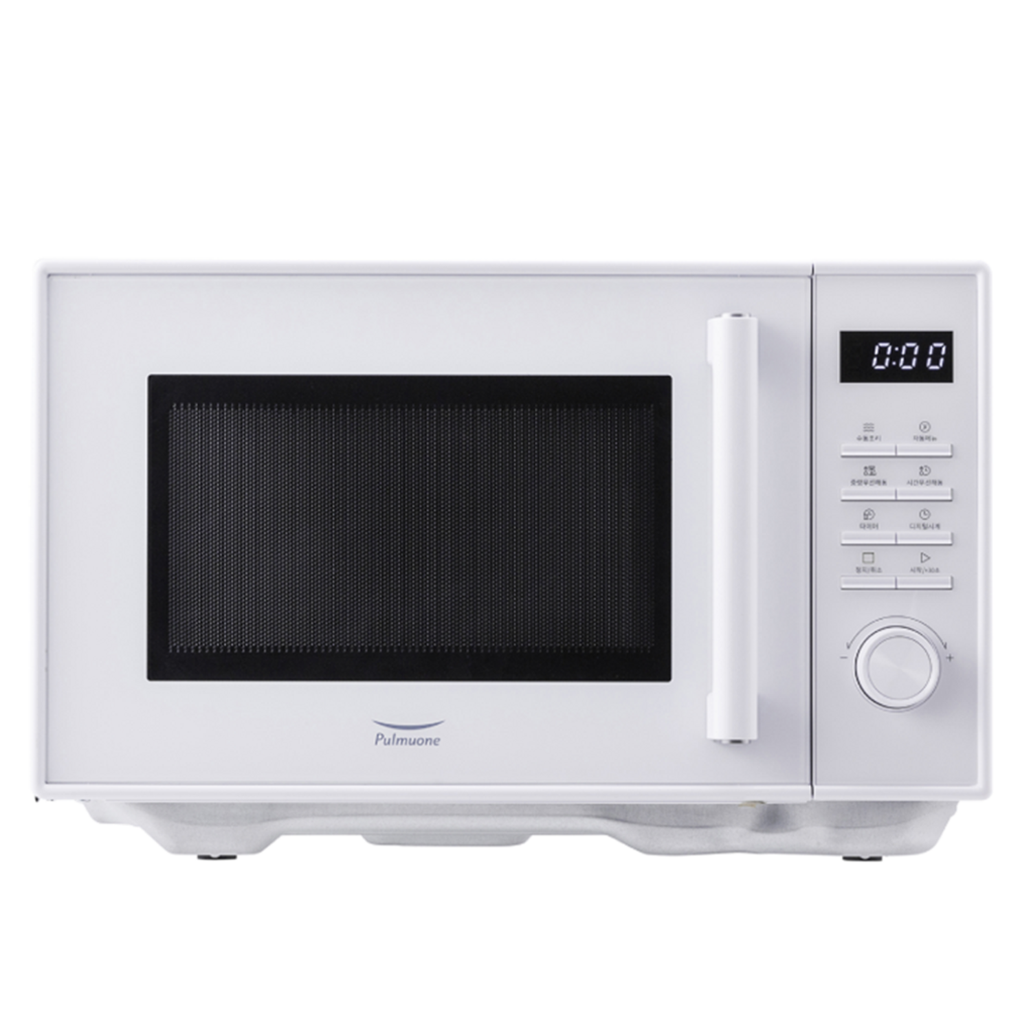 풀무원 무회전 스팀 플랫전자레인지(23리터) 스팀볼 포함 MS23C1FW