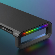 조이트론 게이밍 RGB USB 스마트폰거치 모니터받침대 GMS-50